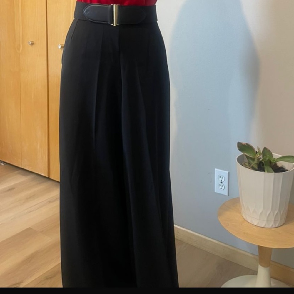 Elegant Black Women's Palazzo Pants